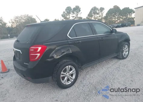 2016 Chevrolet Equinox Ls из США, поврежденный, VIN 2GNALBEKXG6297871